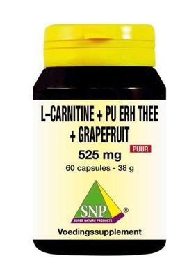SNP L-Carnitine pu erh grapefruit 60 Capsules