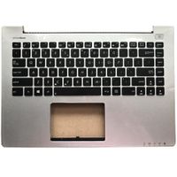 Notebook keyboard for ASUS S400 S400C S400CA X402C with topcase pulled silver - thumbnail