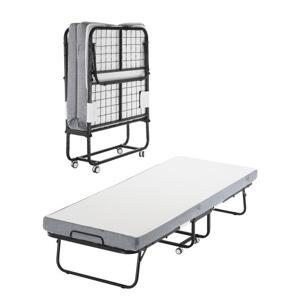 VEVOR Rollaway Bed Vouwbed met 10 cm schuimmatras Metalen bed 79cm