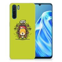 OPPO A91 Telefoonhoesje met Naam Doggy Biscuit