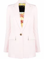 Philipp Plein blazer à simple boutonnage - Rose