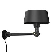 Tonone Bolt Underfit wandlamp met stekker Smokey Black