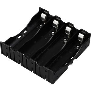 TRU COMPONENTS TC-13220720 Batterijhouder 4 18650 Contactpolen (l x b x h) 78 x 79 x 21 mm