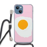 Sunny side up: iPhone 13 Transparant Hoesje met koord