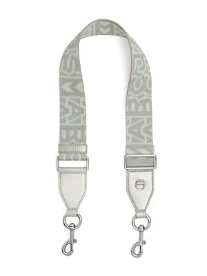 Marc Jacobs bride amovible The Strap à logo - Gris