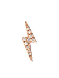 MARIA TASH boucle d'oreille Lightning Bolt en or rose 18ct