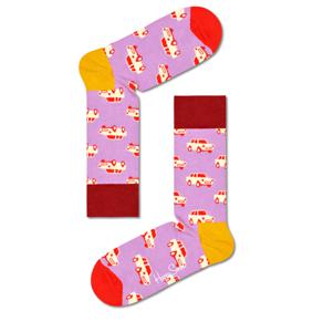 HAPPY SOCKS Happy Socks - CAR01-5000 Car Multi Katoen Printjes Unisex