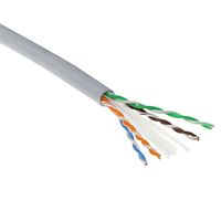 ACT XS6001 CAT6 U/UTP Solid Twisted Pair Kabel PVC AWG24 CPR:B2ca - 305 meter