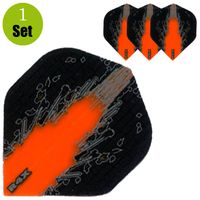 R4X High Impact Dartflights - Oranje