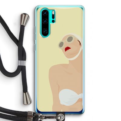 Summer: Huawei P30 Pro Transparant Hoesje met koord