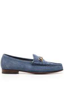 Gucci mocassins à ornements métalliques - Bleu