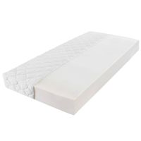 The Living Store Matras - 200x180x17 cm - Wasbare gevoerde hoes