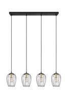 Trio Hanglamp Grid Ø 16cm 4-lichts R31374032