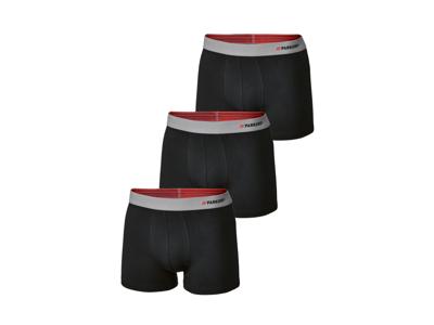 PARKSIDE Set van 3 heren boxers (Zwart, XL)