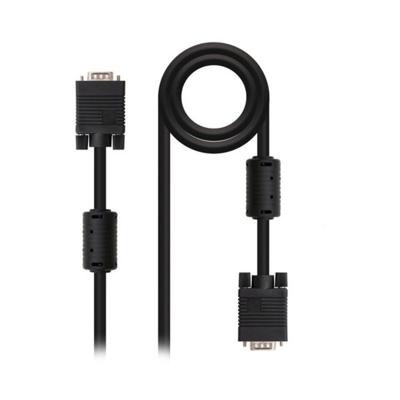 VGA-kabel NANOCABLE 10.15.01 Zwart - Maat: 15 m