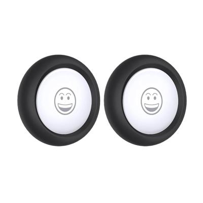 Soft Silicone Stick-On AirTag 2021 Protective Case - Black