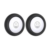 Soft Silicone Stick-On AirTag 2021 Protective Case - Black