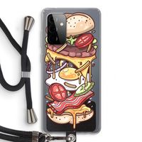 Diet Coke Please: Samsung Galaxy A72 5G Transparant Hoesje met koord