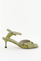 Morobe sandalen Grace vierkante neus groen - thumbnail