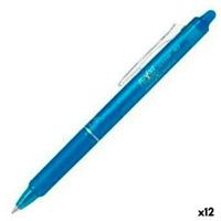 Pen Pilot Frixion Clicker Wisbare inkt Blauw 0,4 mm 12 Stuks