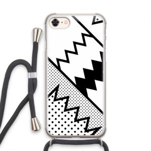 Pop Art #5: iPhone 8 Transparant Hoesje met koord
