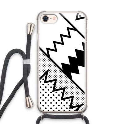 Pop Art #5: iPhone 8 Transparant Hoesje met koord