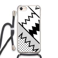 Pop Art #5: iPhone 8 Transparant Hoesje met koord