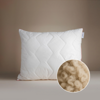 Hoofdkussen - 100% Alpaca Wol - Voor Zij- & Rug- En Buikslaper - Alpaca - Exclusief & Isolerend En Hypoallergeen - Dekbed-Discounter.nl