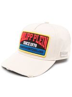 Philipp Plein casquette à patch logo - Tons neutres