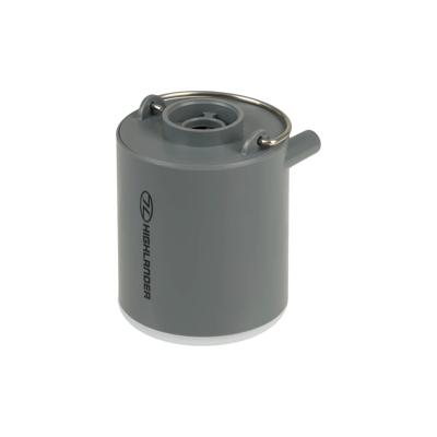 Highlander Wee Banshee - Elektrische Luchtpomp met Lamp - Grey