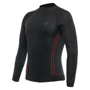 DAINESE No Wind Thermo LS, Thermoshirt voor op de moto, Zwart-Rood