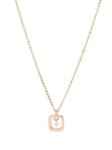 PONTE VECCHIO collier Vega en or rose 18ct à pendentif