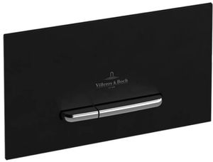 Villeroy & Boch ViConnect Bedieningsplaat 26x15 cm Black Matt