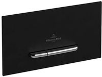 Villeroy & Boch ViConnect Bedieningsplaat 26x15 cm Black Matt Villeroy & Boch ViConnect Bedieningsplaat 26x15 cm Black Matt
