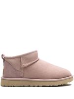 UGG bottines Classics Ultra Mini Metallic - Rose