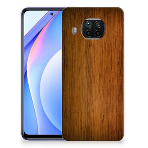 Xiaomi Mi 10T Lite Bumper Hoesje Donker Hout