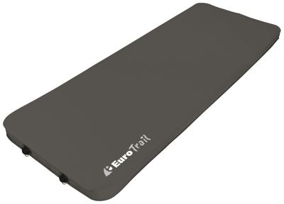 Eurotrail Relax Si Comfort 15Cm Slaapmat Antraciet/Zwart 200x77x15cm