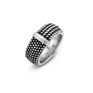 Frank 1967 7FR 0002 Ring staal zilverkleurig Maat 66