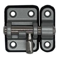 Deurklink EDM 85511 Zilverkleurig 20 mm Versterkt