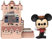 Disney World 50th Anniversary Funko Pop Vinyl: Hollywood Tower Hotel and Mickey Mouse
