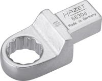 HAZET Insteekringsleutel 6630D-18 · 14 x 18 mm insteekvierkant massief · Buitentwaalfkant tractieprofiel · SW 18 mm