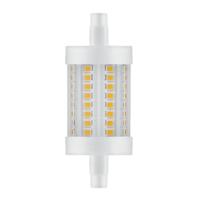LED R7S Staaflamp 78 mm - 8W vervangt 75W - Warm wit licht