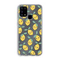 Citroenen: Samsung Galaxy M31 Transparant Hoesje