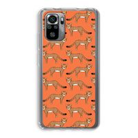 Cheetah: Xiaomi Redmi Note 10S Transparant Hoesje