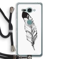 Pluim: Sony Xperia XZ2 Compact Transparant Hoesje met koord Pluim: Sony Xperia XZ2 Compact Transparant Hoesje met koord