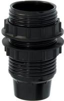 Enzo Lamphouder E14 met 2xring zwart - 6042260