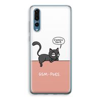 GSM poes: Huawei P20 Pro Transparant Hoesje