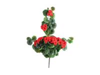 Kunstbloem geranium 70 cm, rood - Buitengewoon de boet