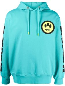 BARROW hoodie à logo imprimé - Bleu