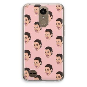 Ugly Cry Call: LG K10 (2017) Transparant Hoesje